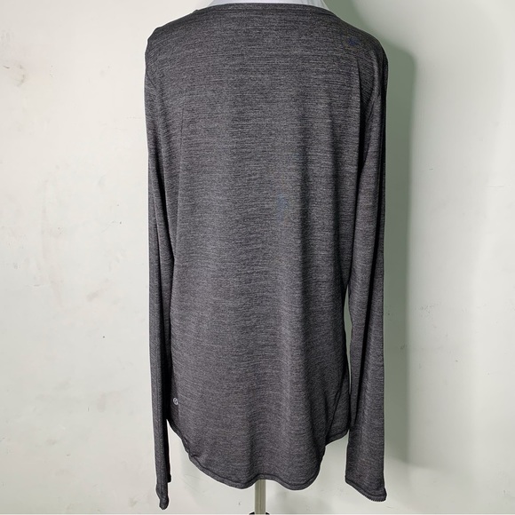 Lululemon Women's Crewneck Long Sleeve Gray T Shirt Size 8 - Picture 2 of 10
